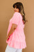 Tiered and True Tunic - Coral Pink or Bright Pink