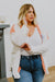 Easy to Love Colorblock Button-up Top