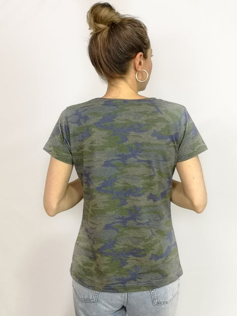 Mama Camo Graphic Tee