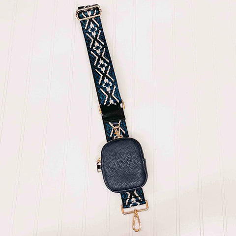 Level Up Pouch Strap - Available in black, navy, pink, cream and brown