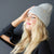 Aspen Ready Wool Blend Beanie (Available in grey, pale blush, cream, charcoal and black)